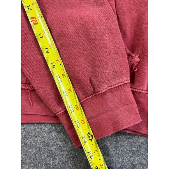 Adidas Cleveland Cavaliers Y2K LeBron James Heavyweight Red Hoodie Men’s Medium - Picture 6 of 7